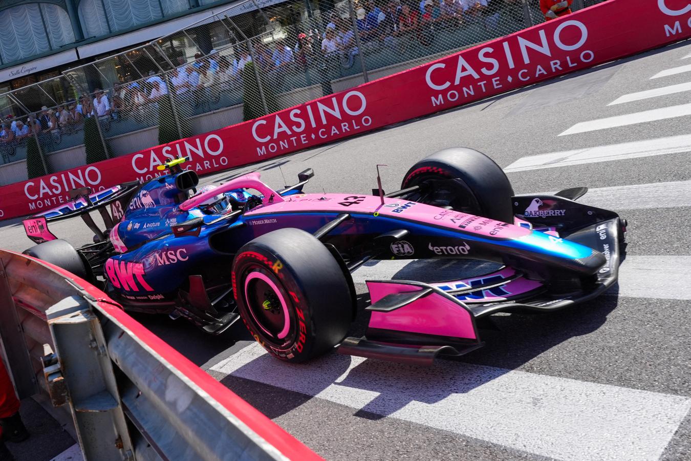 Colapinto terminó 15° en el GP de Mónaco